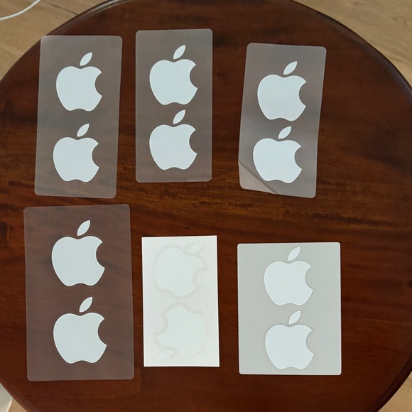 Authentic Apple Logo Stickers - Picture 1 of 1